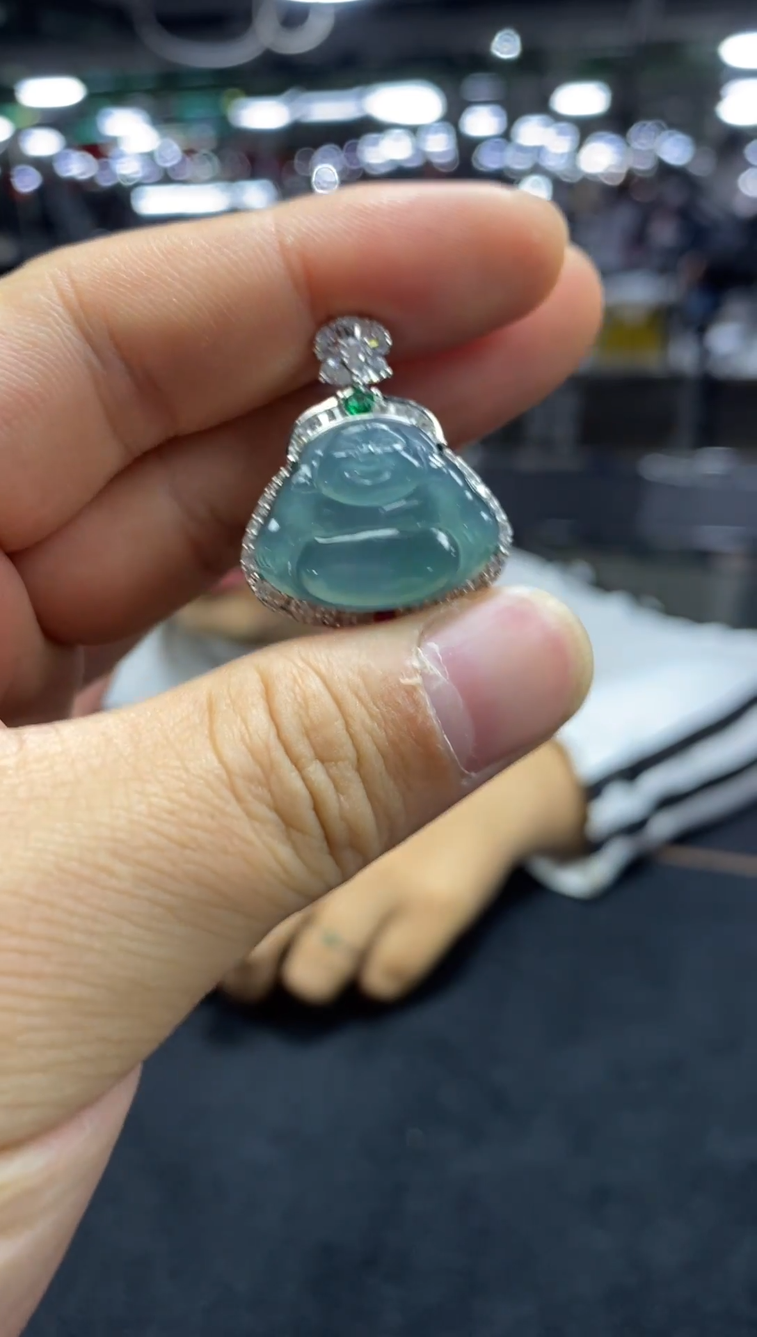 【闪购商品】翡翠颈饰未镶嵌天然翡翠A货7