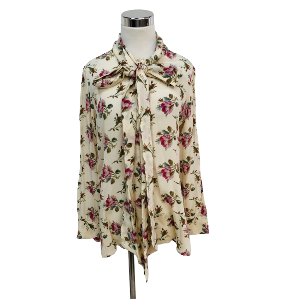 妃鱼/古驰/桑蚕丝/衬衫/95新/M6/1