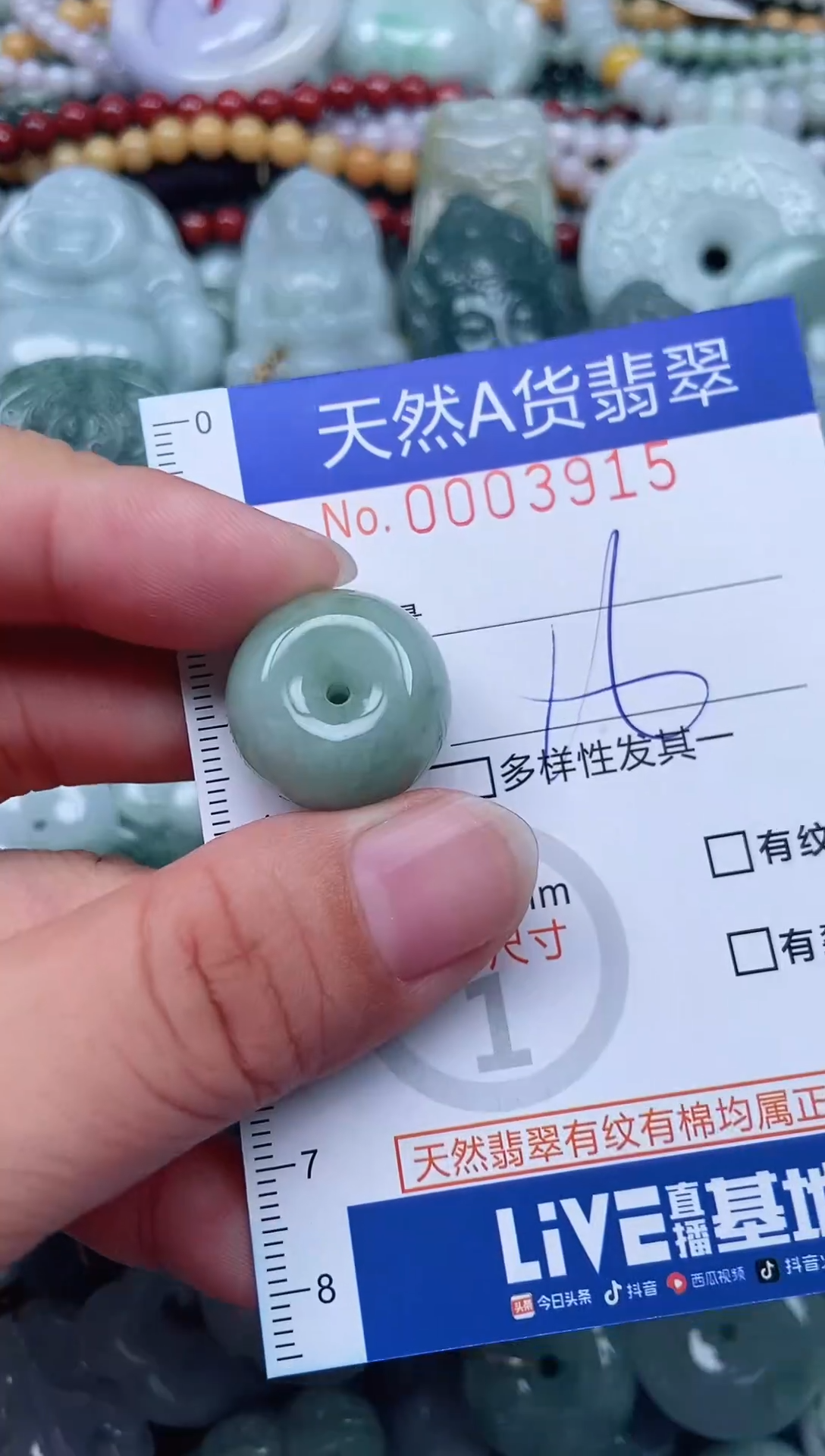 颈饰未镶嵌翡翠翡翠