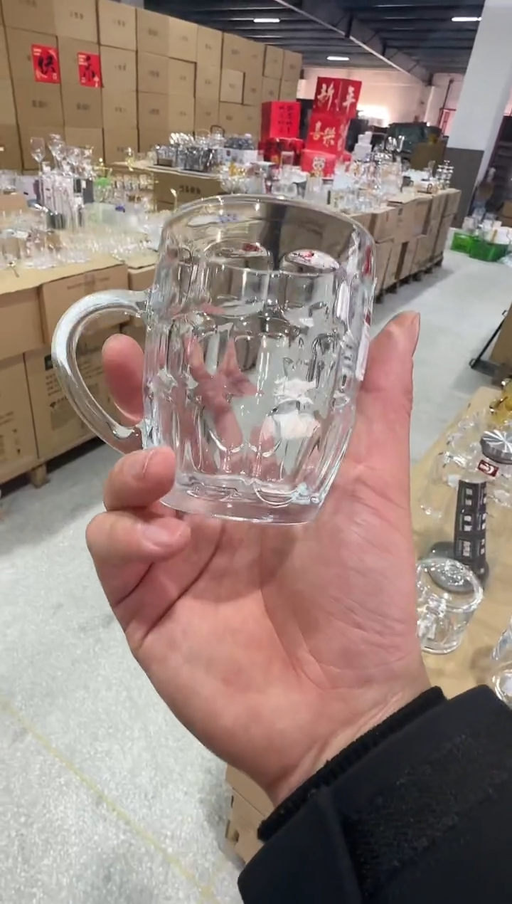 【闪购商品】玻璃无盖款直播闪购价245ml六只