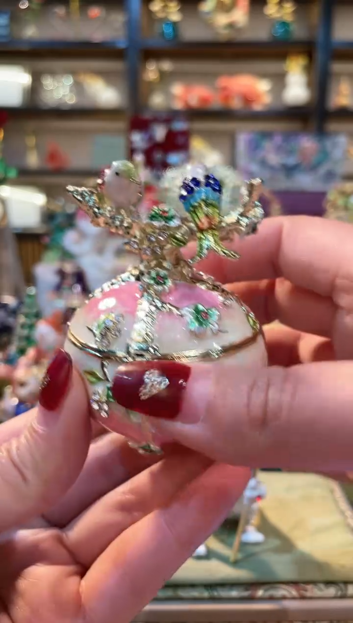 【闪购商品】珐琅彩精致首饰盒