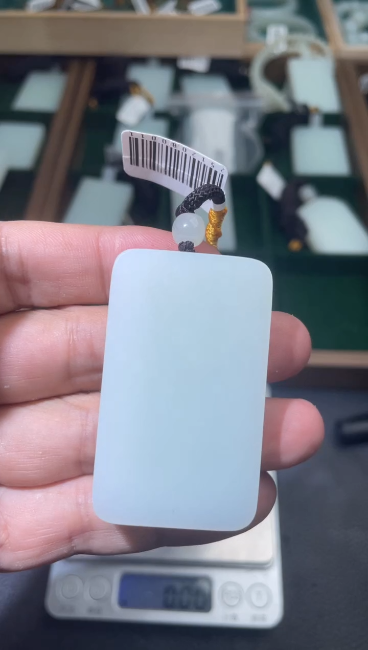 定制和田玉无事牌35