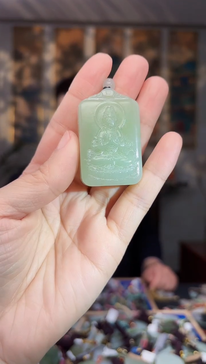 【闪购商品】和田玉挂件未镶嵌拍一发一