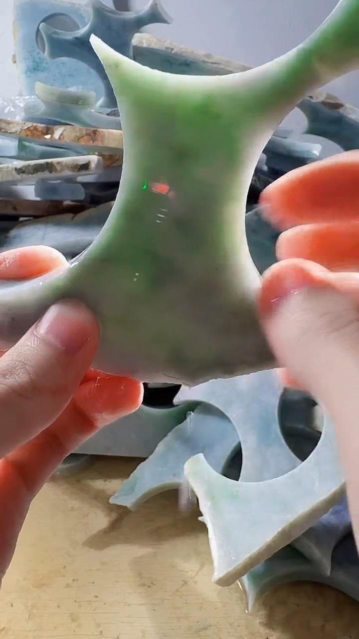 裸石翡翠天然缅甸翡翠1571