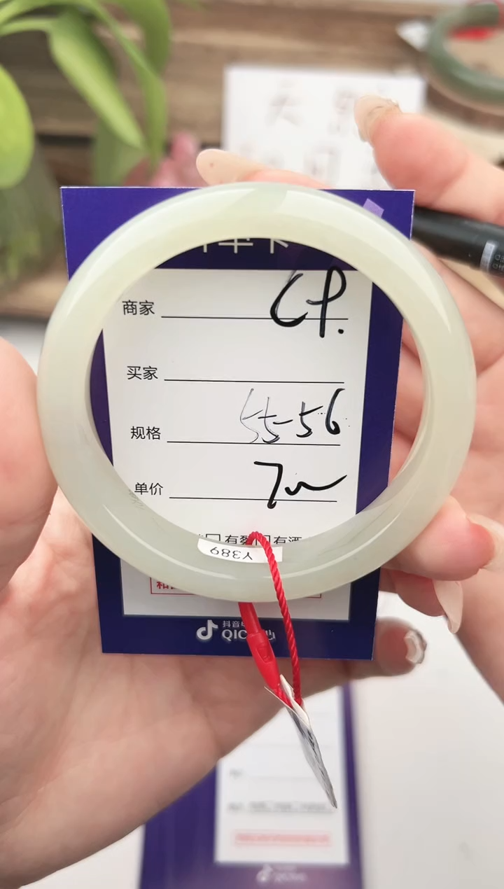 未镶嵌手镯和田玉微色差C9