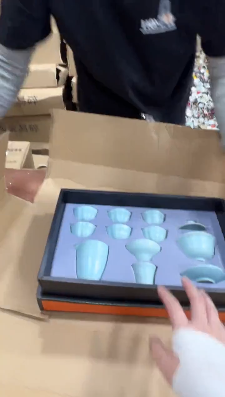 瓷片森焱垚茶器专属链接无礼盒