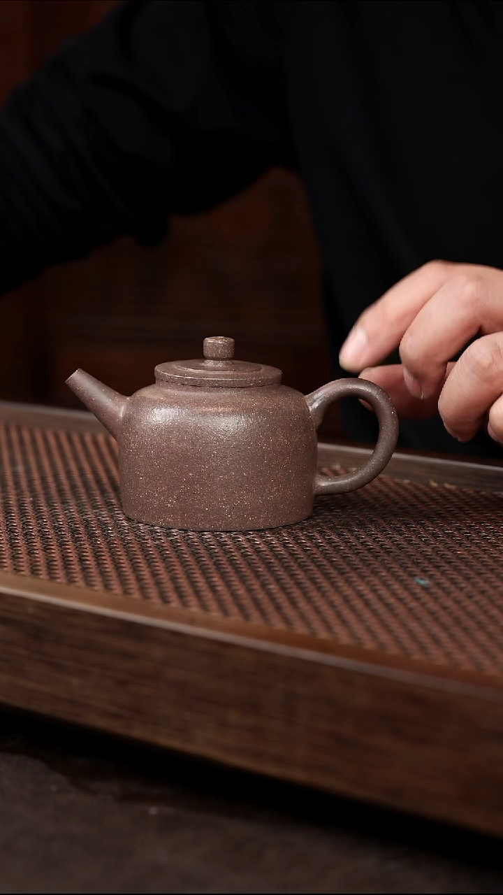 茶壶紫砂6-2平盖金钟