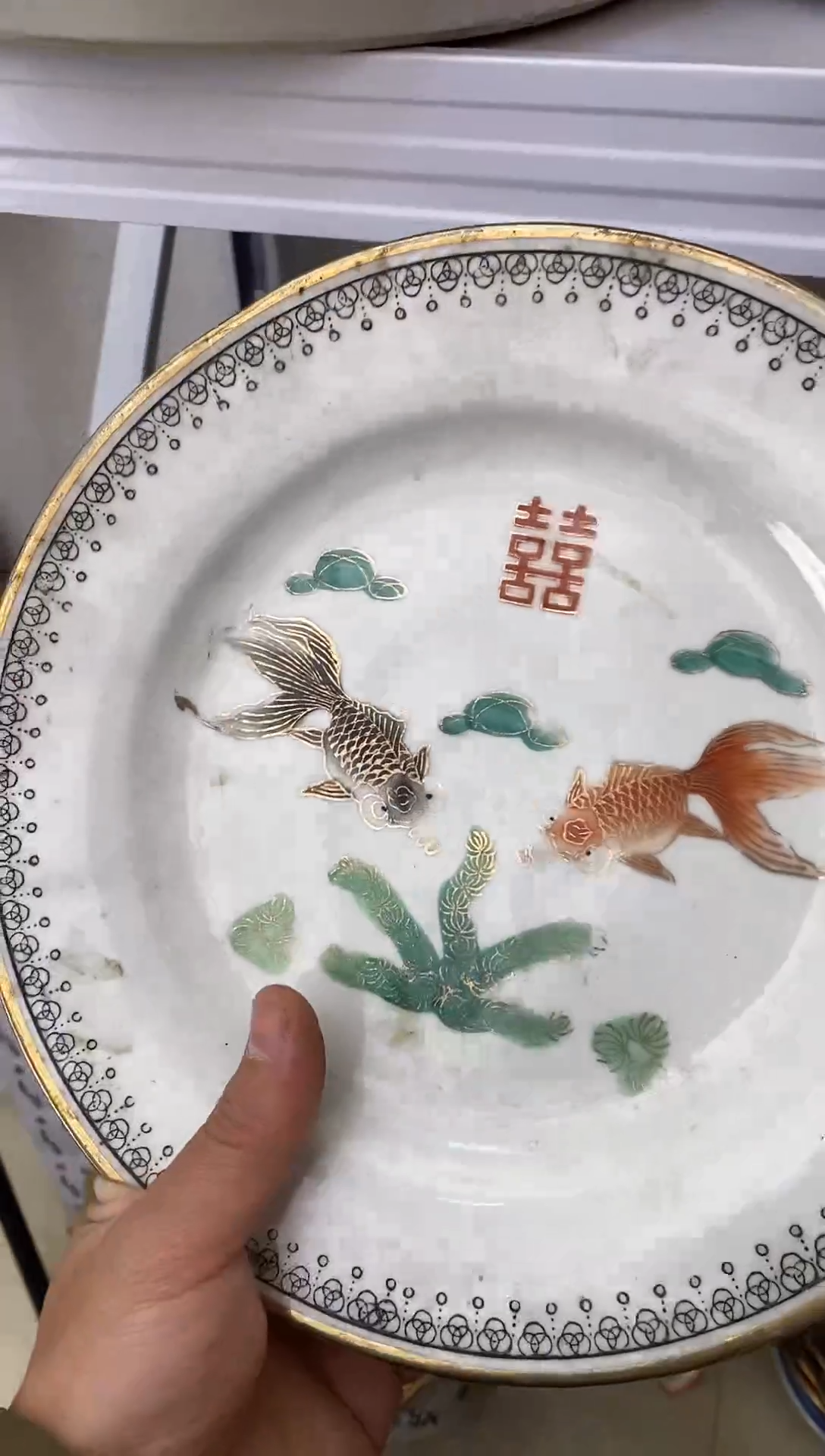 摆件陶567老厂瓷微瑕慎拍（已开价）