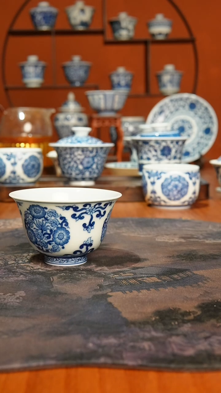 【闪购商品】景德镇镹曰陶柴窑手工手绘