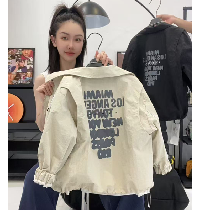 男童秋季洋气韩版拉链上衣新款秋装中大童休闲外套MT68106