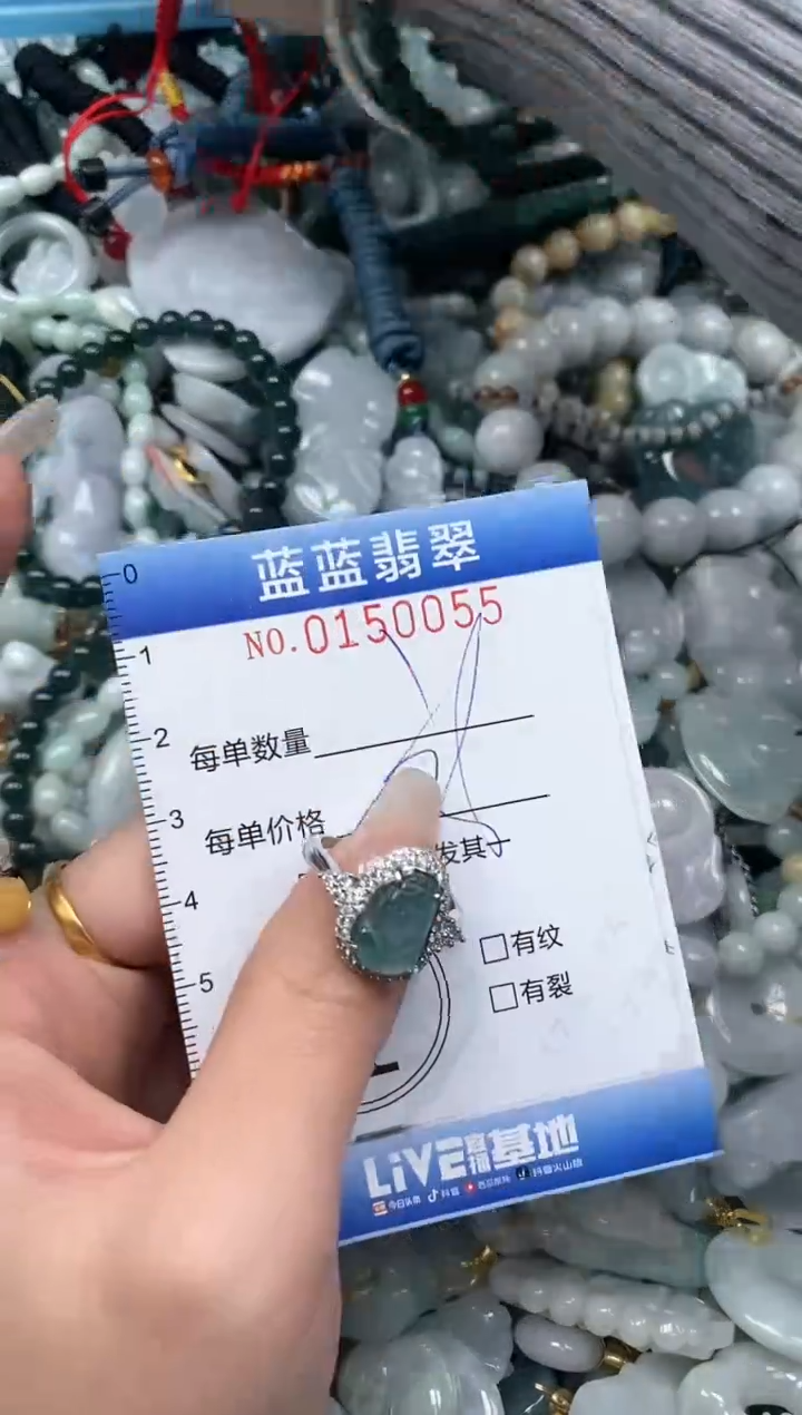 【闪购商品】翡翠颈饰未镶嵌闪购0150055多样性发其一