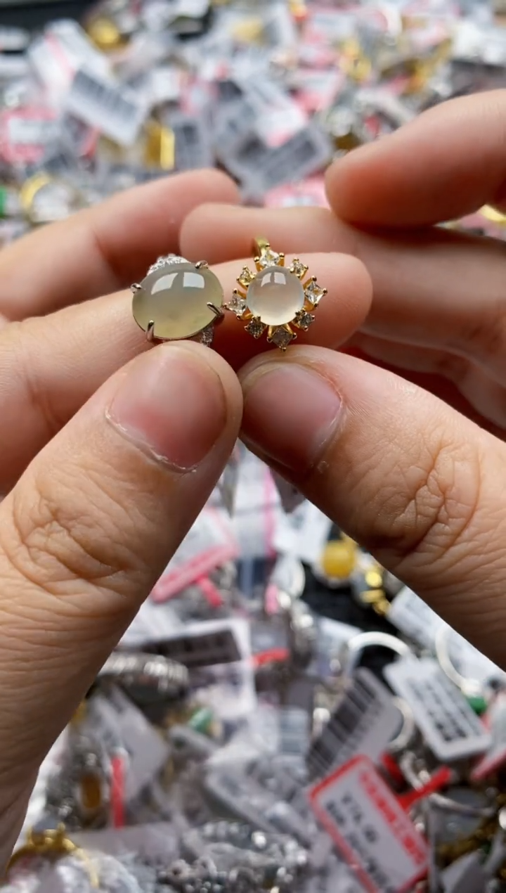 翡翠戒指银S925镶嵌10000000   8