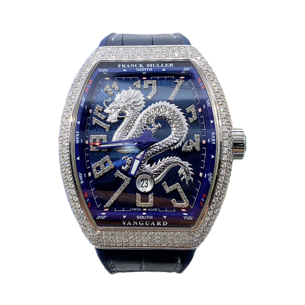 99新 Franck Muller/法兰克穆勒 老佛爷/法穆兰V45后钻/自动/空白