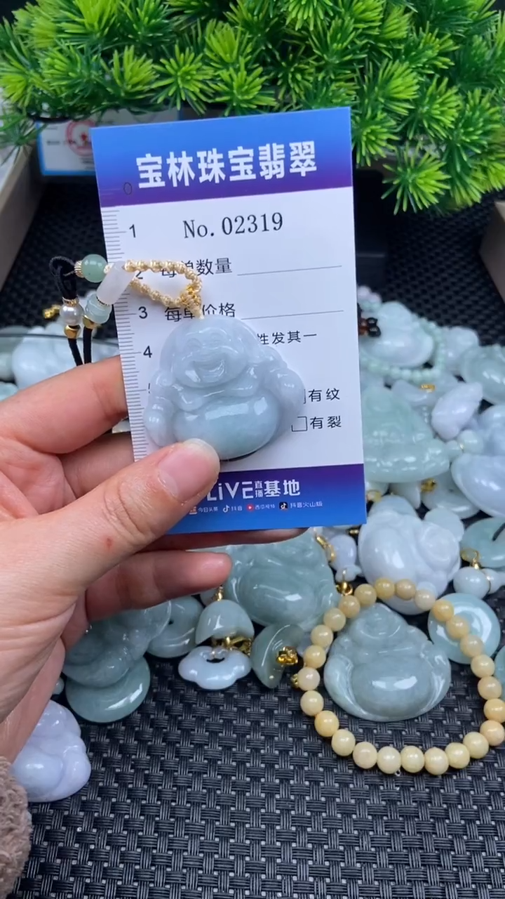 颈饰未镶嵌翡翠天然缅甸翡翠2319