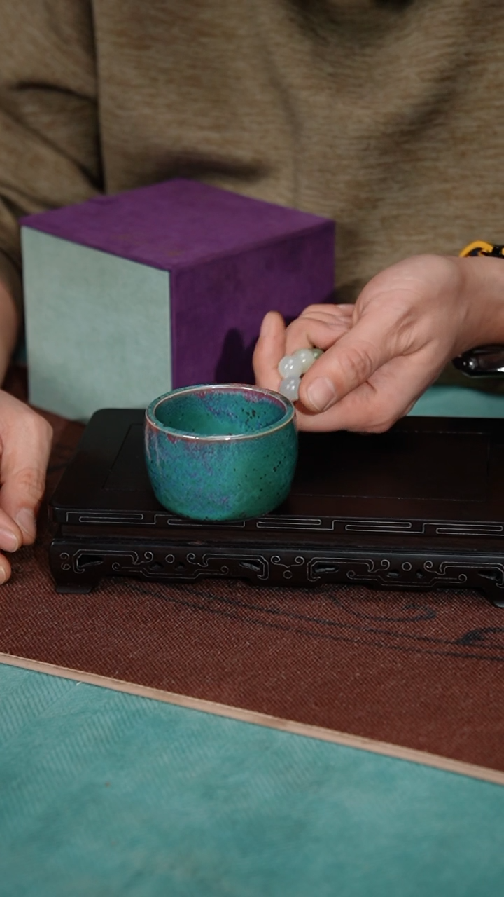 【闪购商品】292-1炉钧单杯（多宝串）