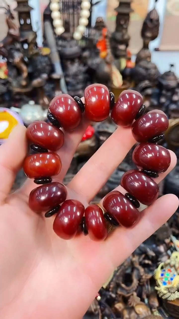 【闪购商品】蜜蜡手链未镶嵌独具匠心 巧夺天工