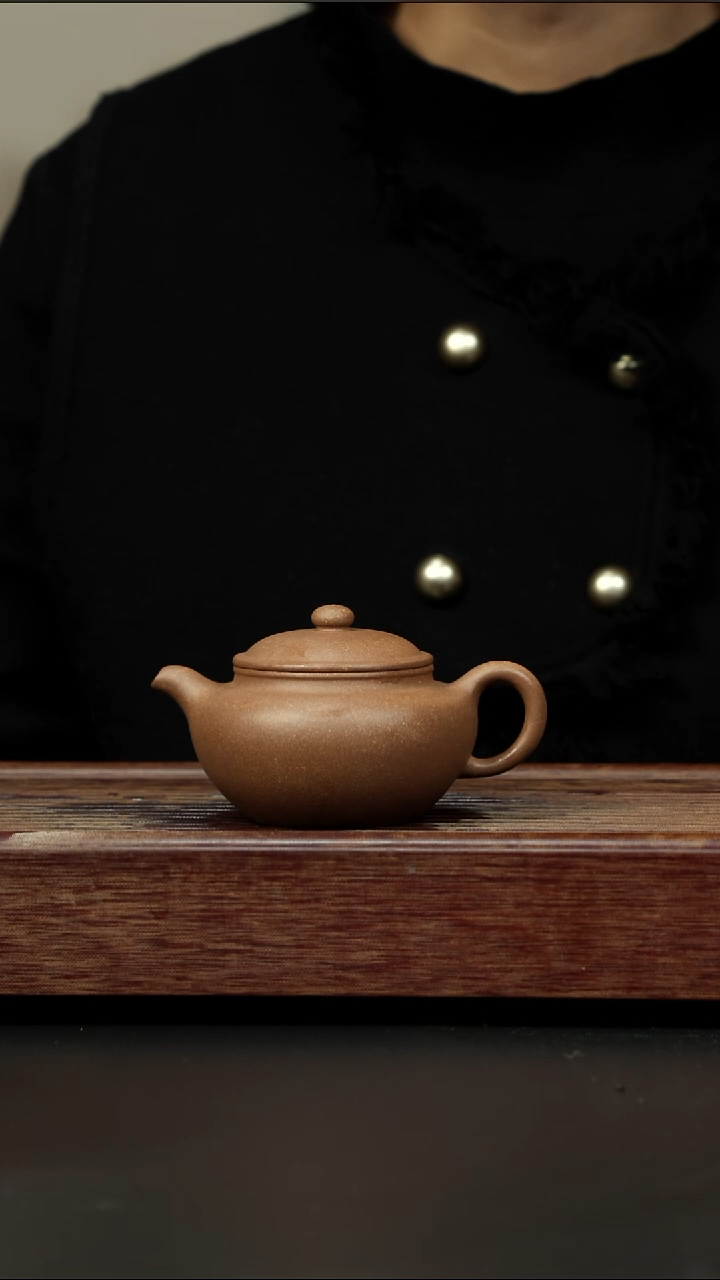 茶壶紫砂老段 永福莲子