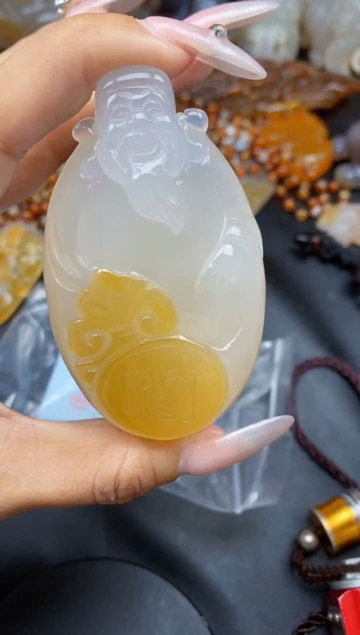 【闪购商品】玛瑙/玉髓颈饰合金ll