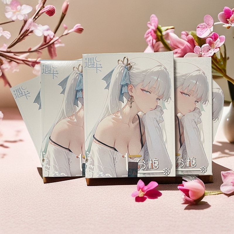 遇卡《七分糖·芋泥啵啵》第一弹A6卡牌盲盒默认代拆！未成年禁止下单