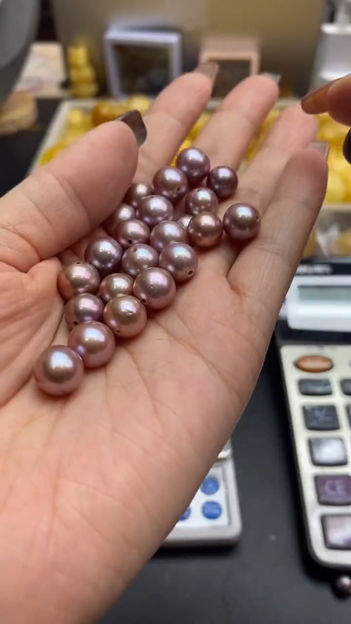 未镶嵌珠宝奇石淡水珍珠127多样性发其中2个