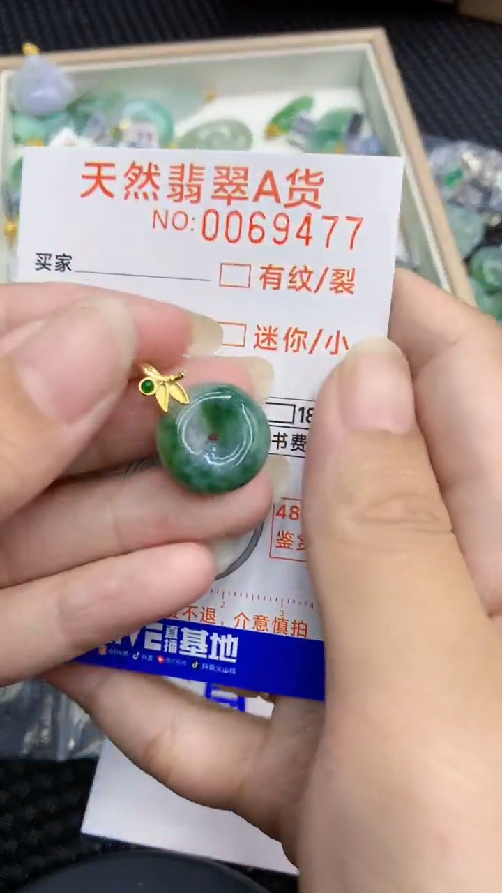 【闪购商品】翡翠颈饰银S925镶嵌            8