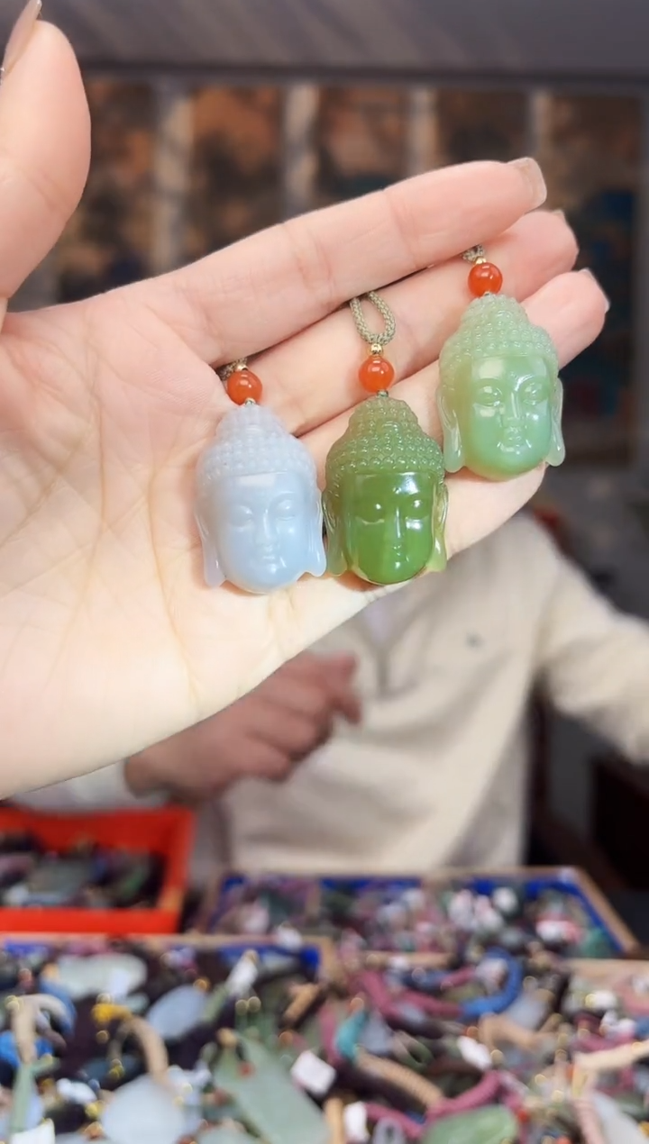 【闪购商品】和田玉挂件未镶嵌拍一发一多样性发货