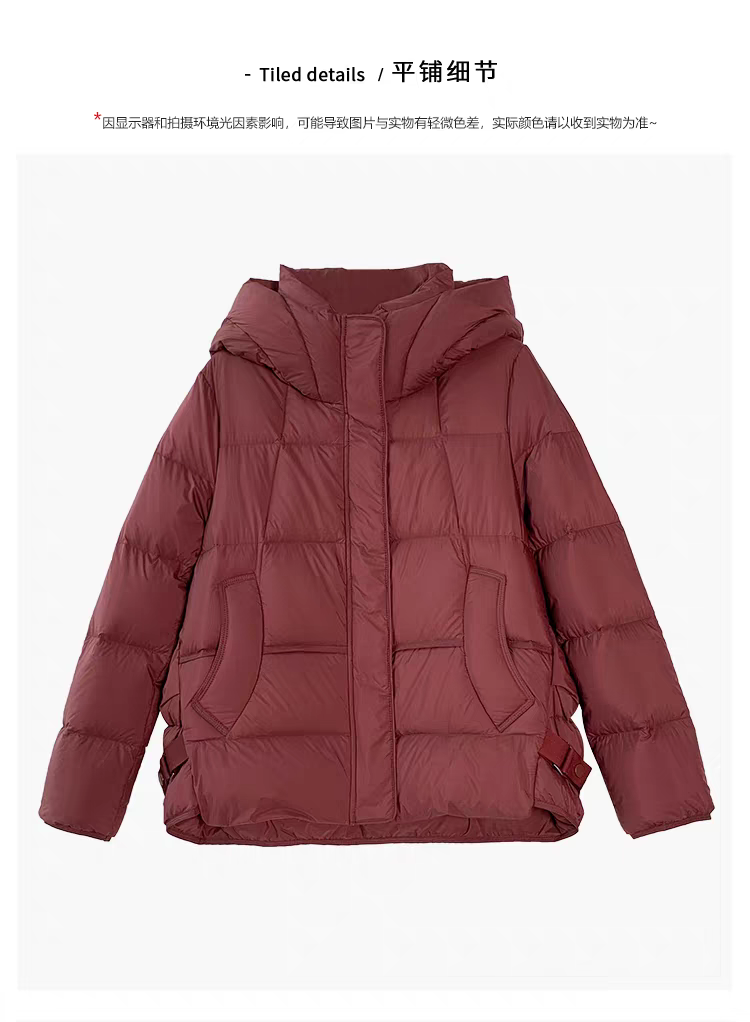 {现货}厂家补贴！爆款！{90国标鸭绒}  连帽羽绒服