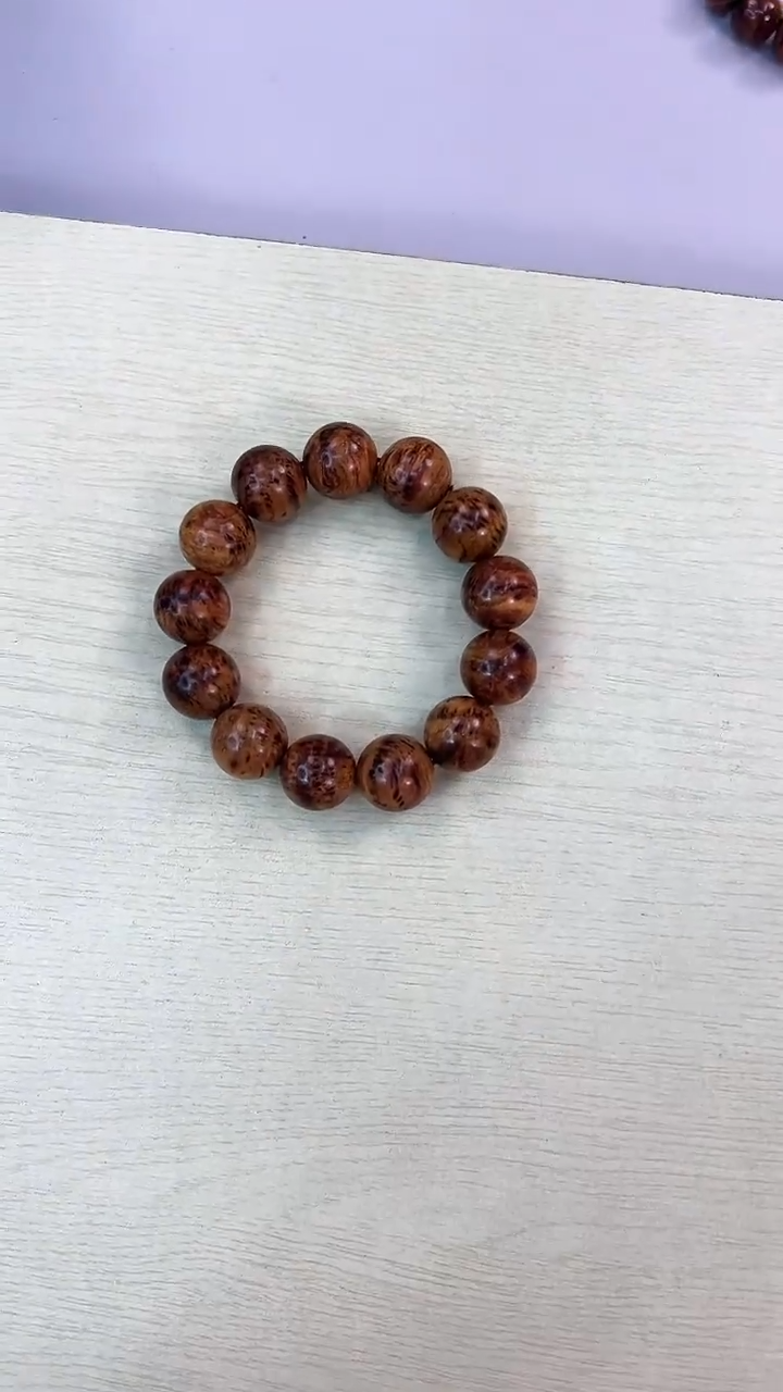 【闪购商品】黄花梨/降香黄檀手串/手链AA3-5海黄1.8芝麻点手串发一