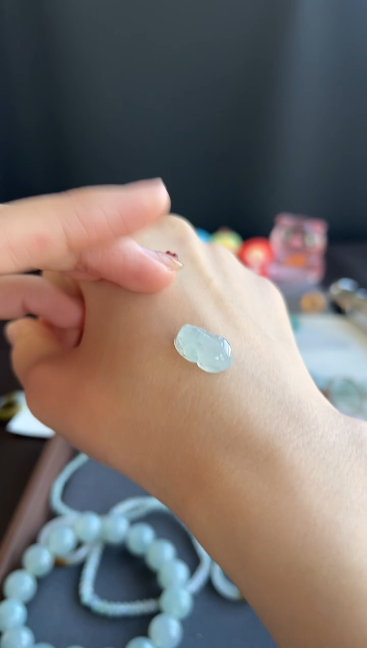 颈饰未镶嵌翡翠小*果914号买断