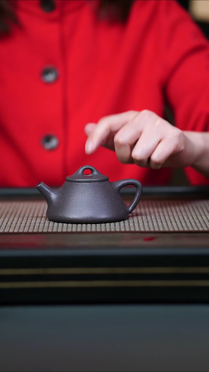 茶壶紫砂粗砂天青納瓢130cc