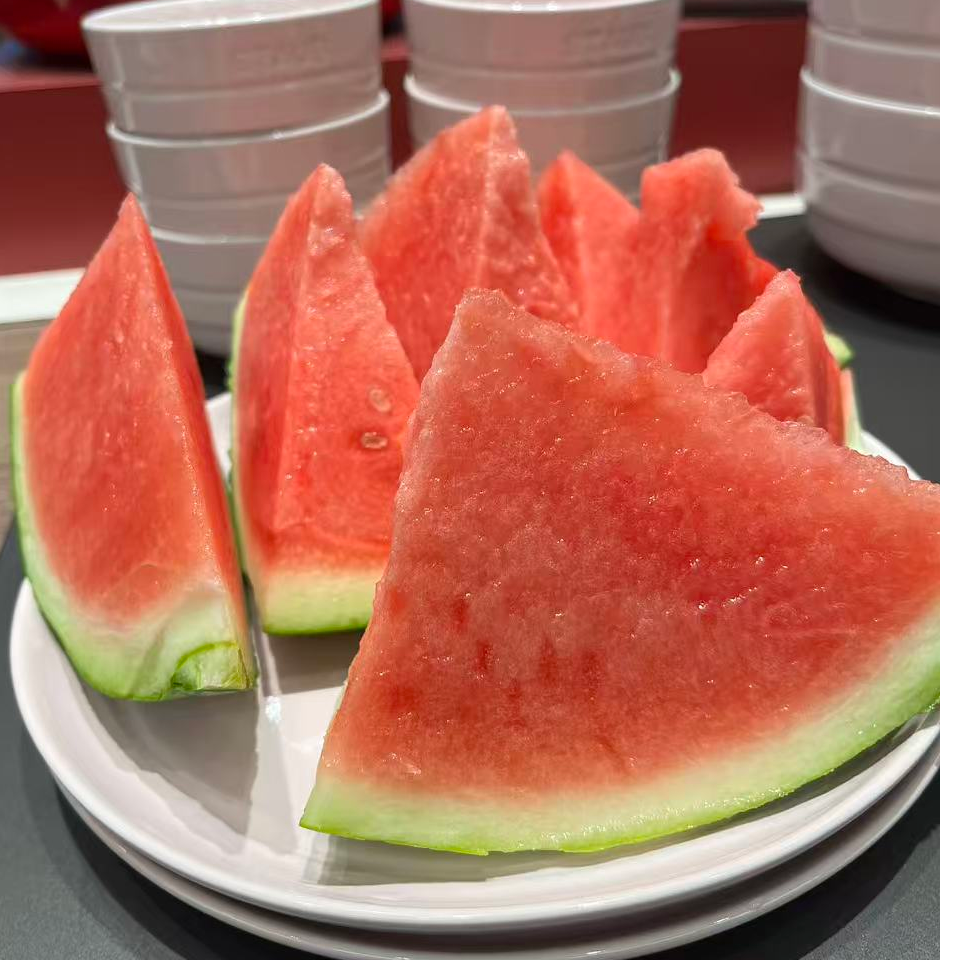 冰糖麒麟西瓜新鲜头茬现采现发自然成熟当季水果 中号宝宝