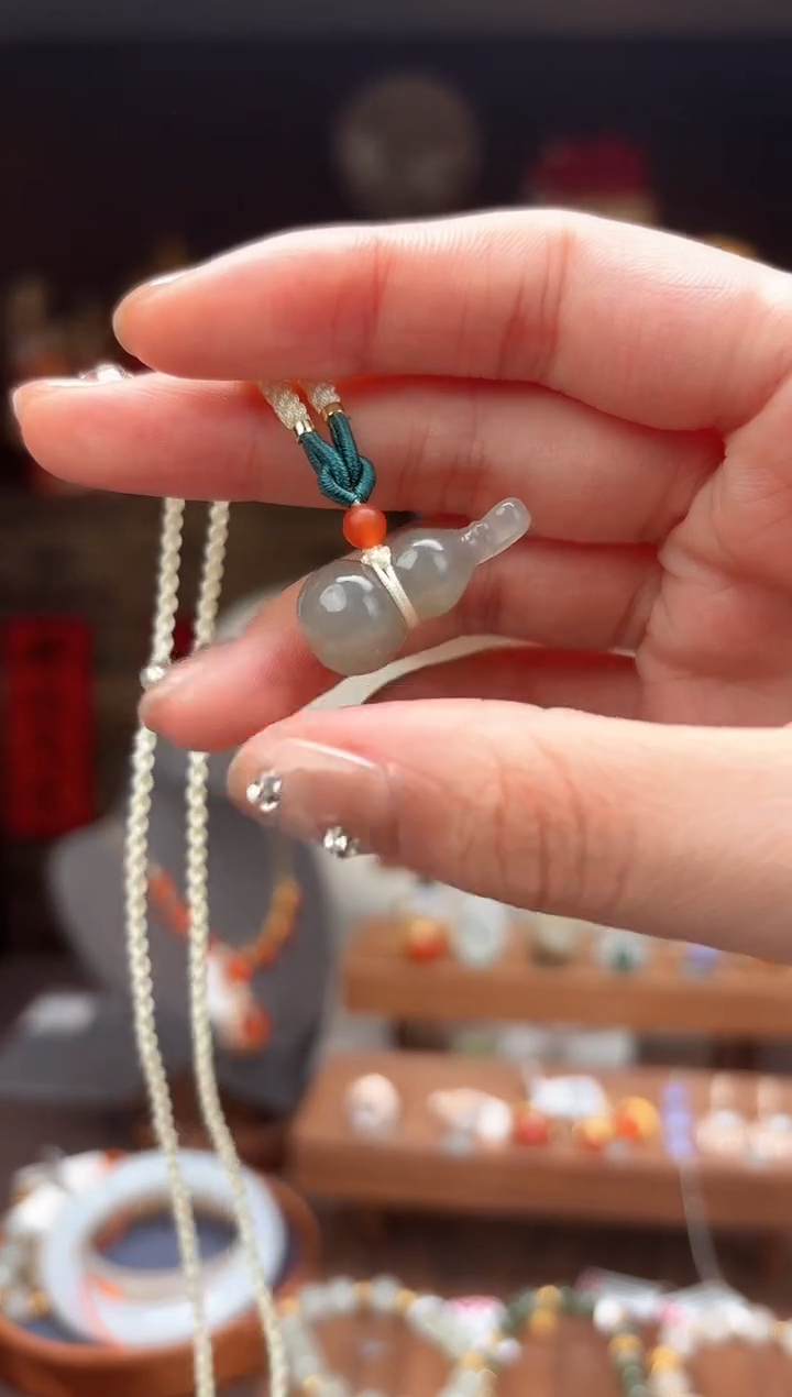 【闪购商品】和田玉BC33葫芦未镶嵌-