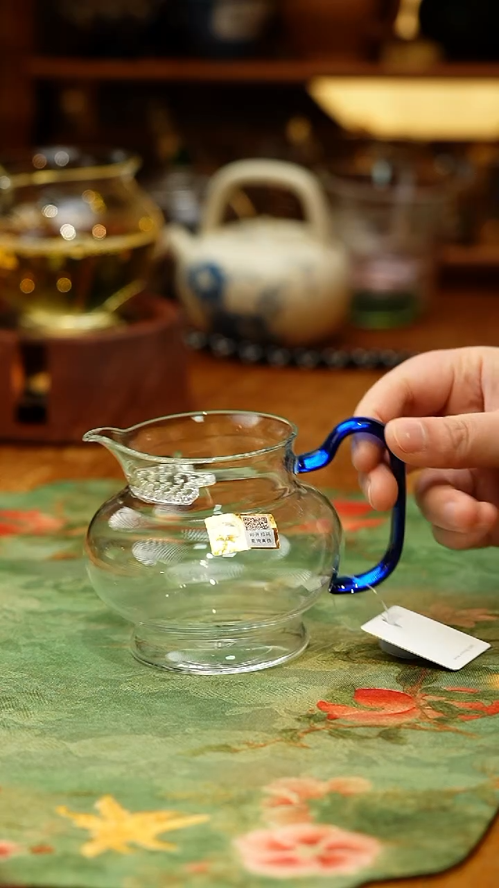 【闪购商品】禾器/熠然月牙款茶海/浅蓝色