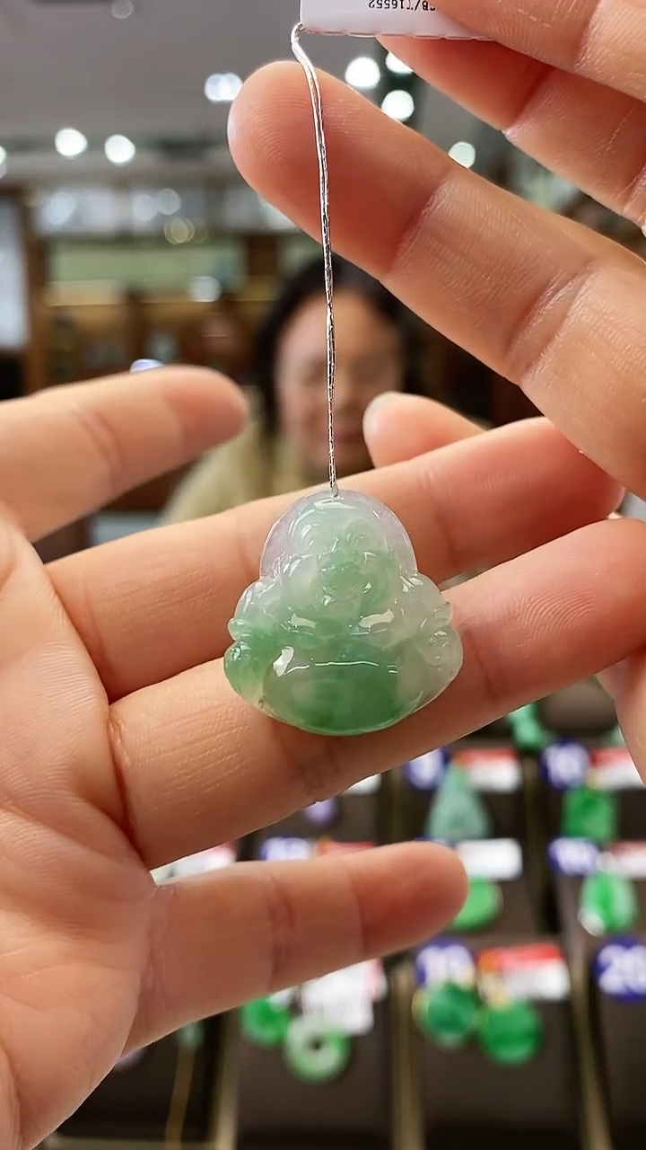 【闪购商品】翡翠颈饰未镶嵌佛公
