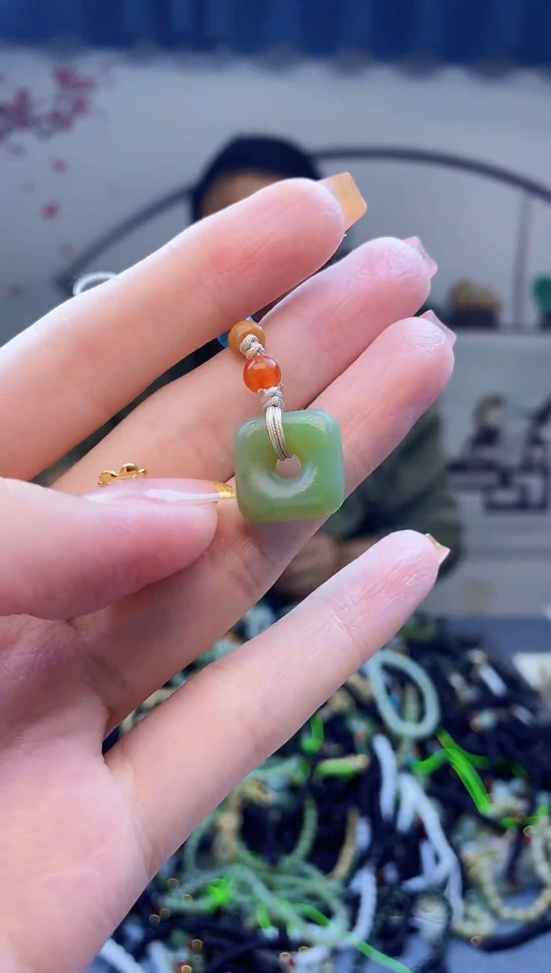 颈饰未镶嵌和田玉多样性发拍一发一