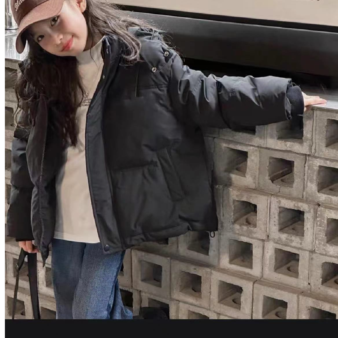 韩系姐弟款羽绒服576