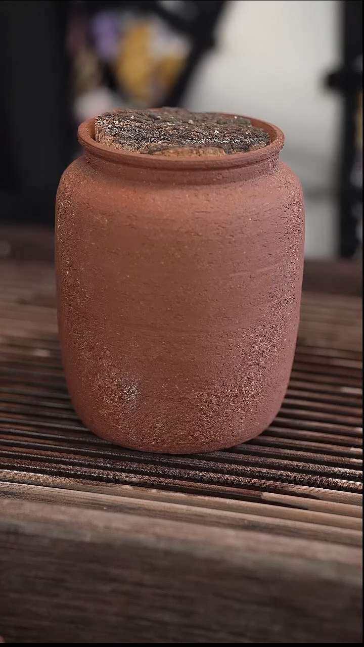 茶壶紫砂茶叶罐【带木塞】