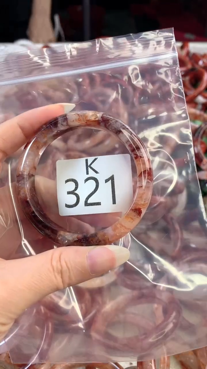 水晶手镯K未镶嵌水晶321-55