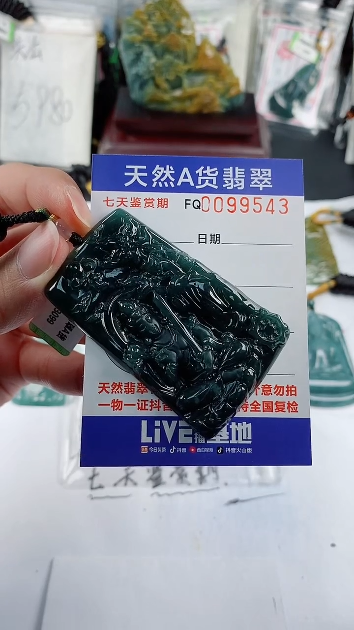 【闪购商品】翡翠颈饰未镶嵌            