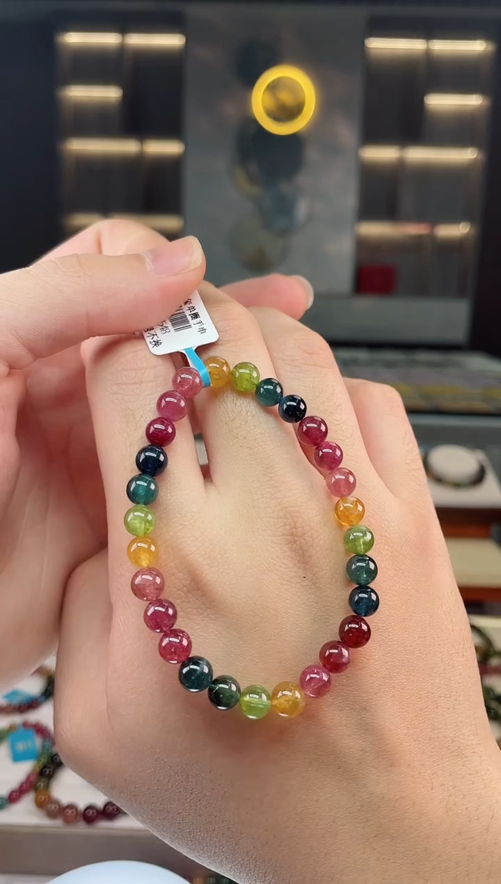 【闪购商品】碧玺单圈手串未镶嵌（多样性发一条）Y