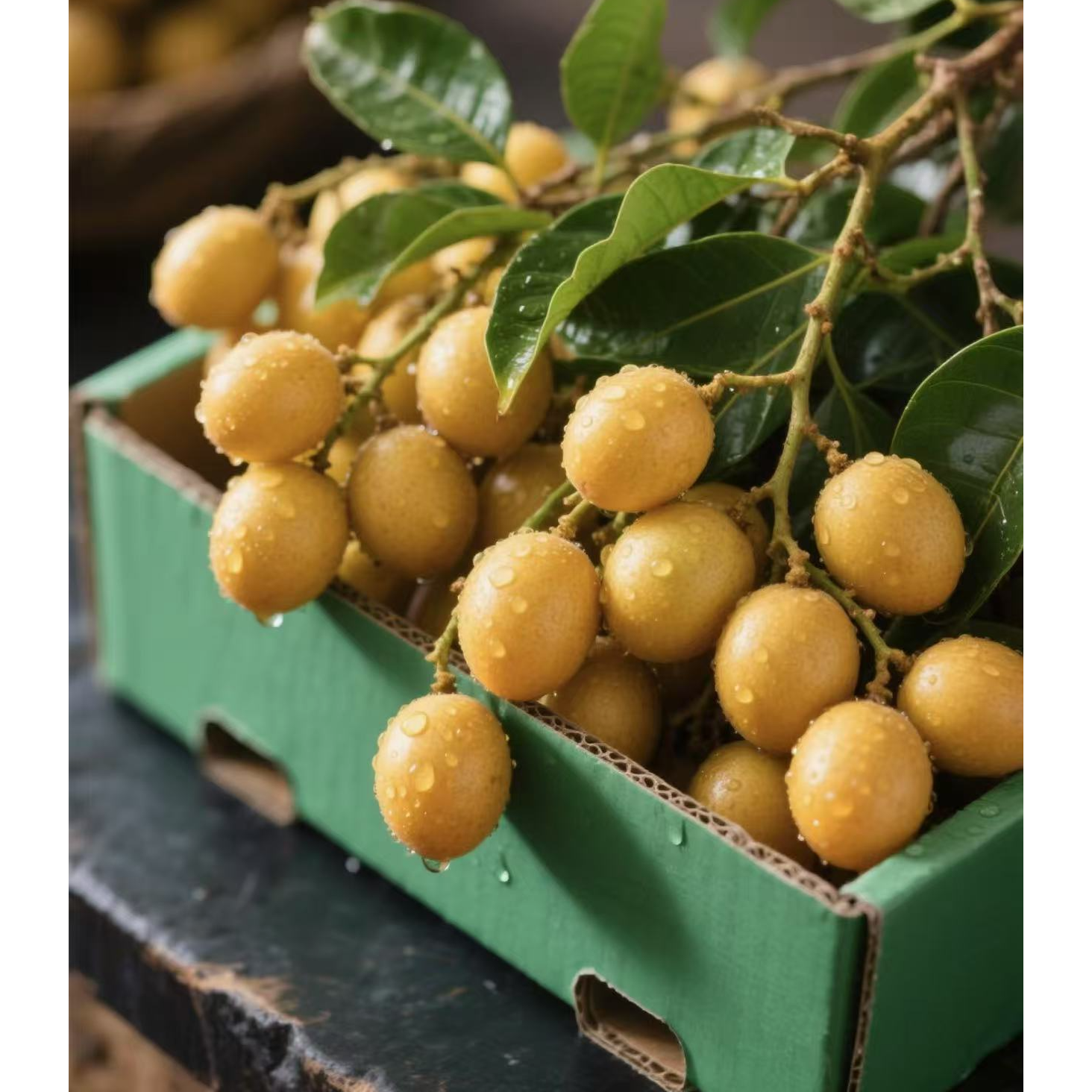 《果虎》空运海南黄皮果 新鲜水果顺丰包邮g
