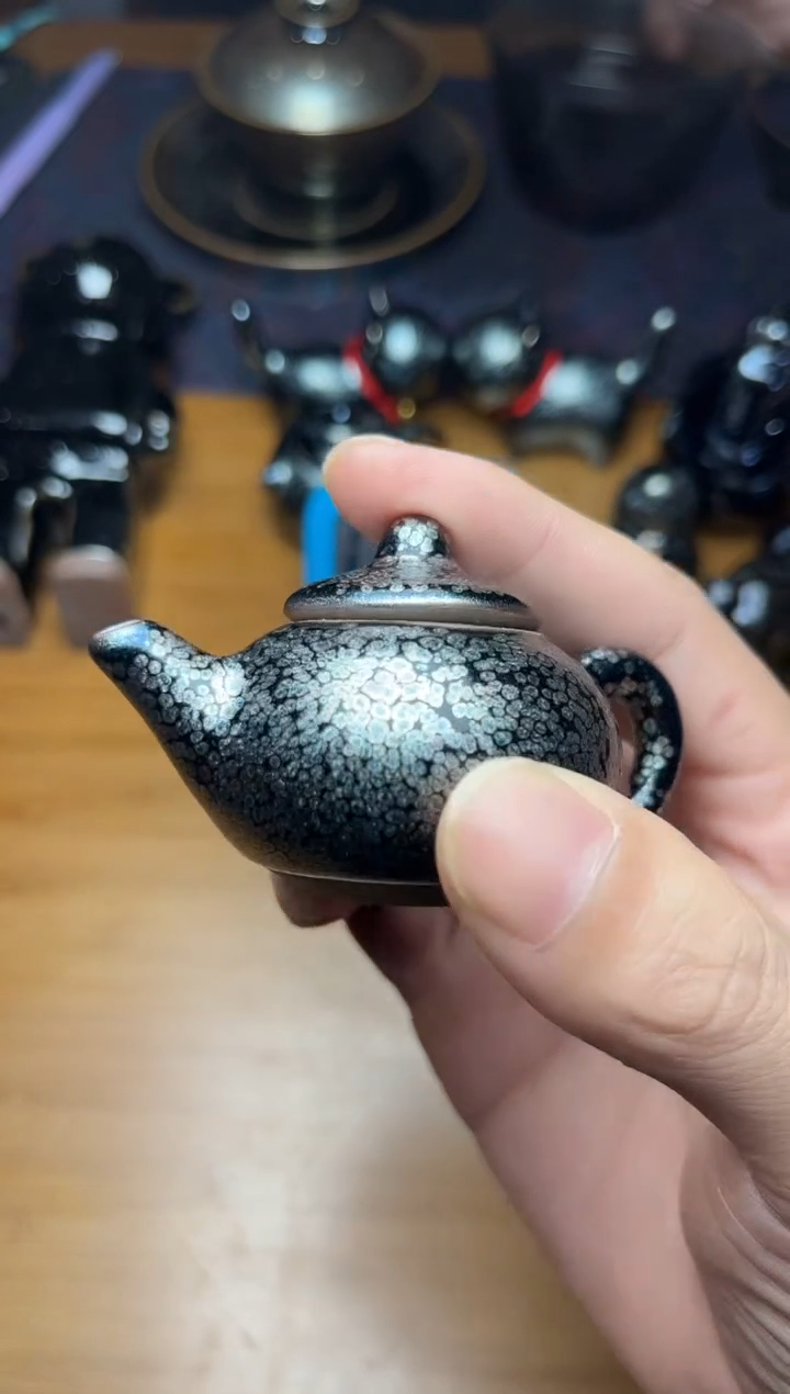 茶盏建盏的小摆件