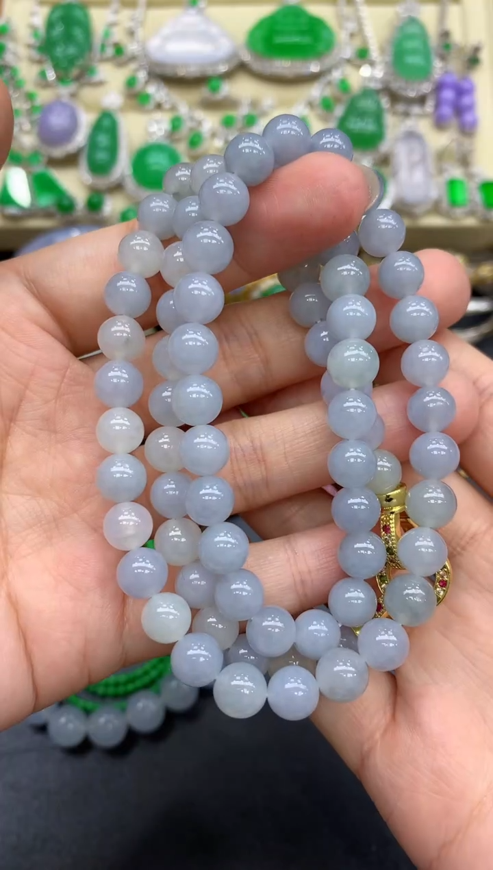 颈饰未镶嵌翡翠114-中国好珍宝