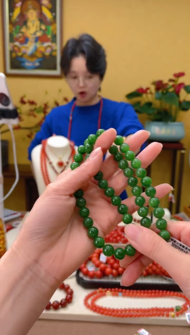 【闪购商品】和田玉颈饰18K金镶嵌85@@ZY40926035