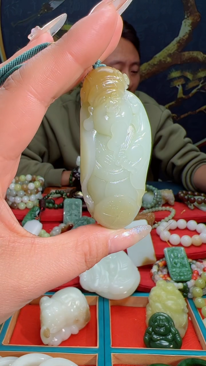 【闪购商品】和田玉吊坠未镶嵌1