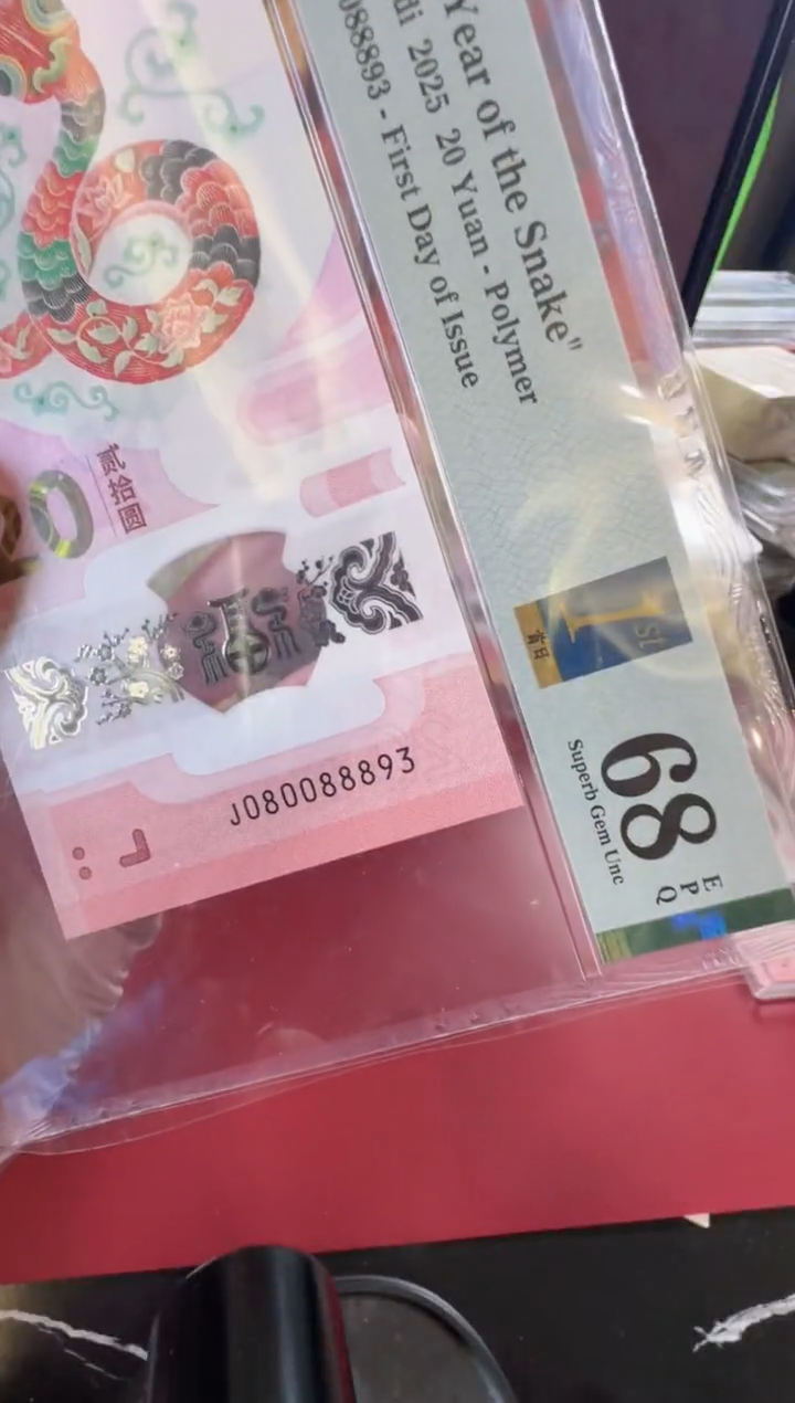 【闪购商品】塑料2025蛇钞全单张啊啊啊啊啊