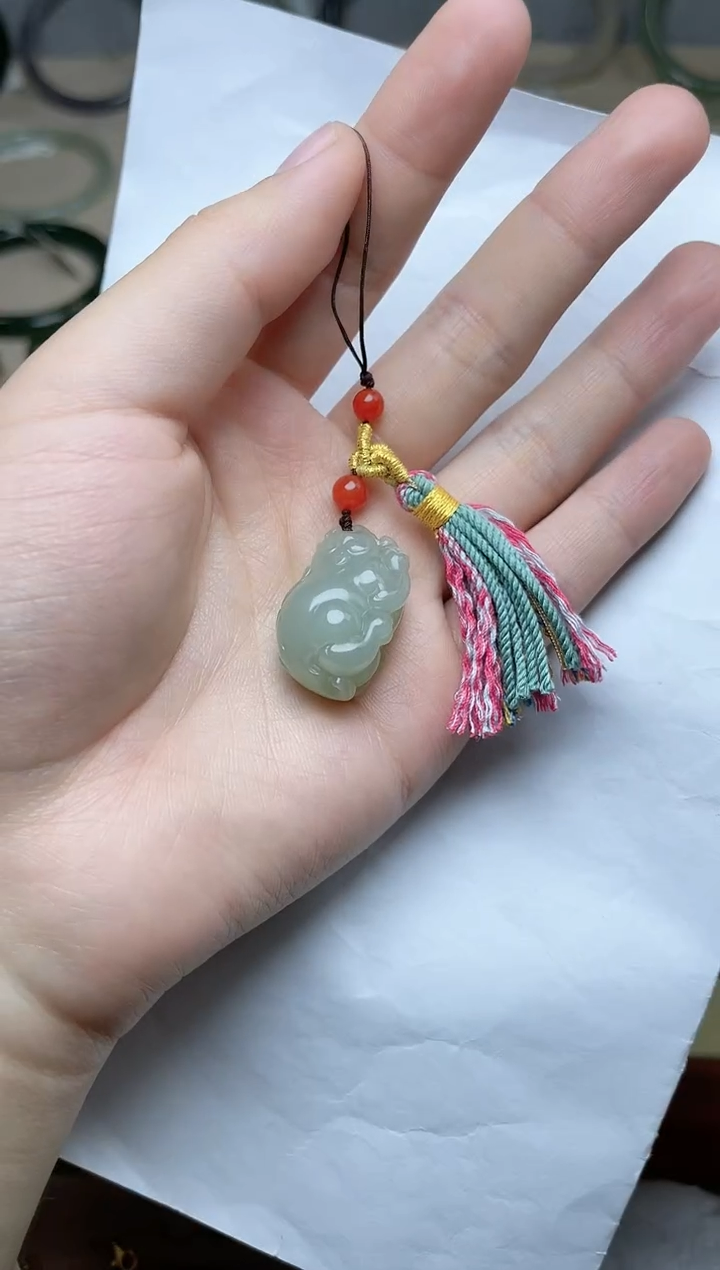 【闪购商品】和田玉挂饰未镶嵌貔貅kk