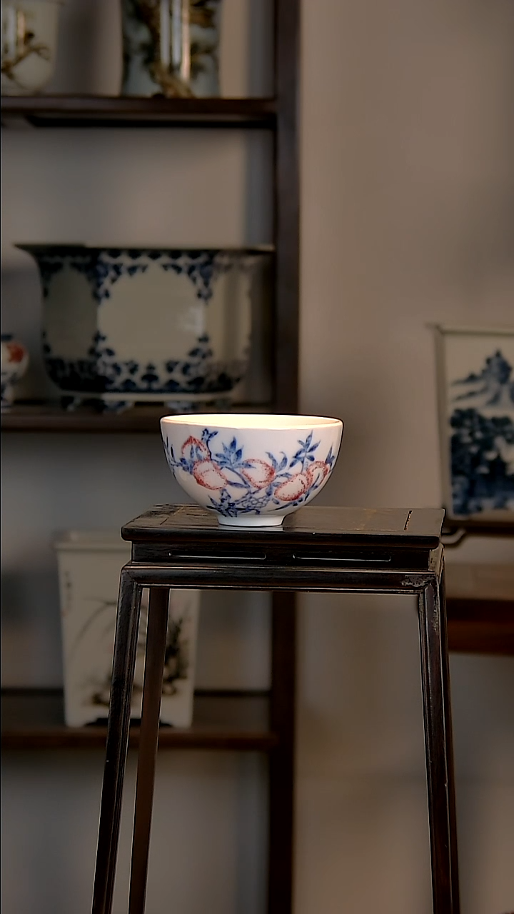 景德镇手工陶瓷花盆---小主人杯