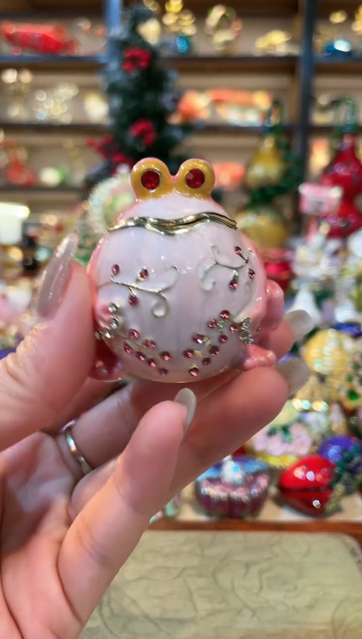 【闪购商品】 珐琅彩精致首饰盒