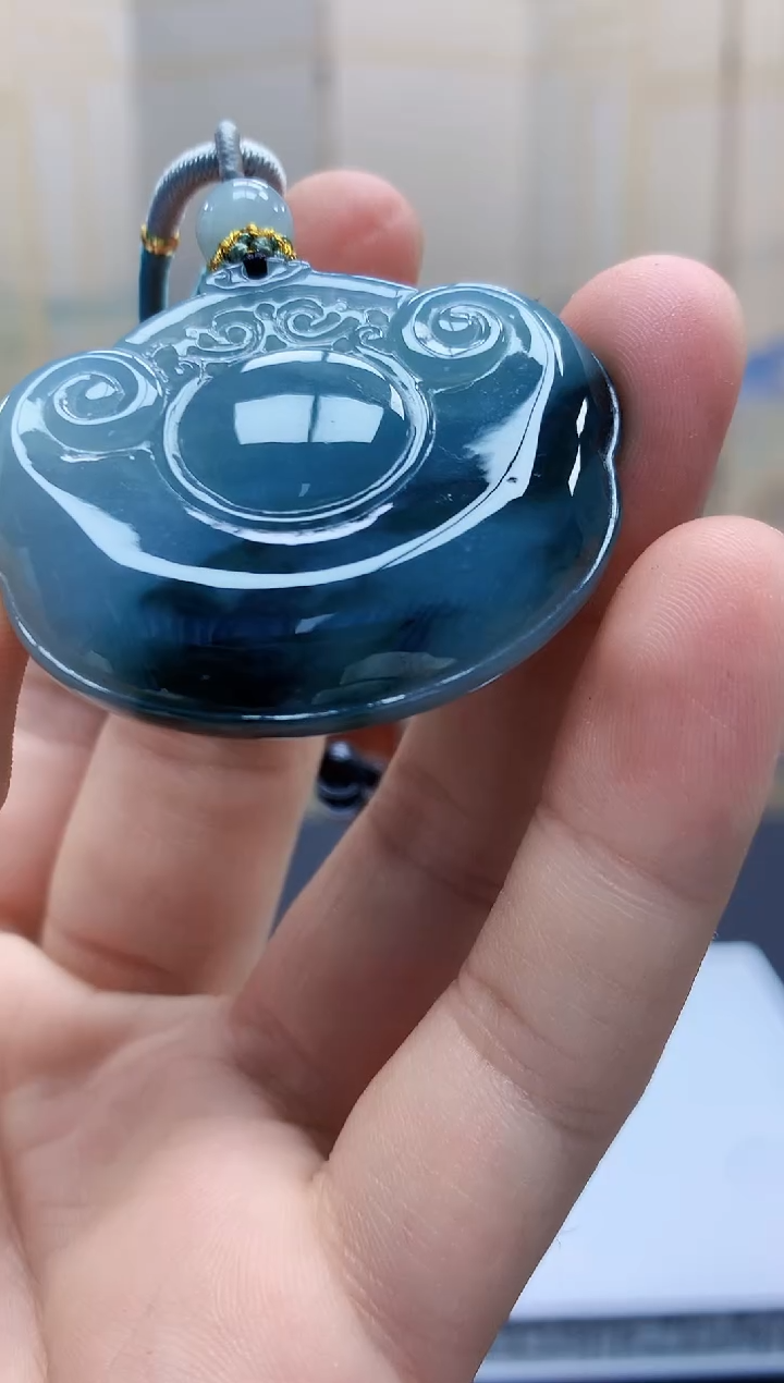 定制翡翠未镶嵌5028bb-毛货挂件59